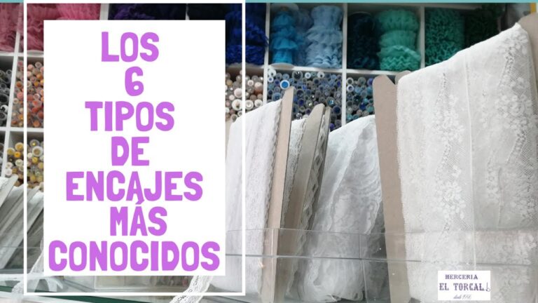 Guía de Tipos de Telas de Encaje