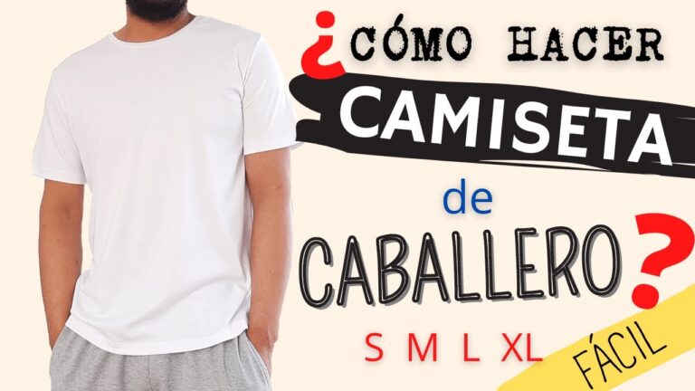 Patrones de costura para camisetas: Gu&iacute;a completa