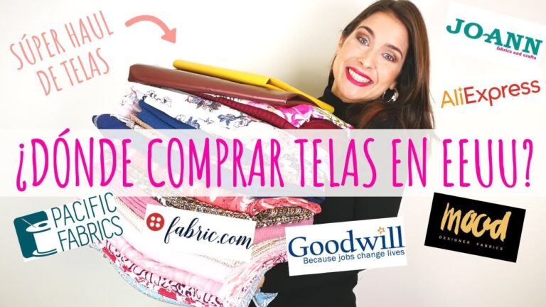 Telas a buen precio: Cómo encontrarlas en Internet