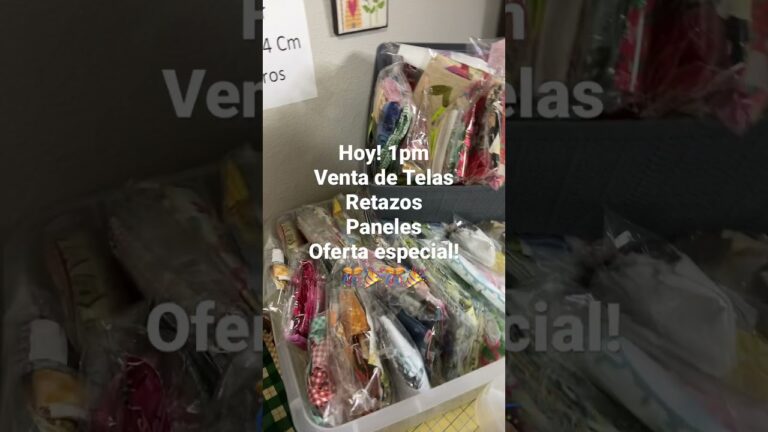 Ofertas Especiales en Telas: &iexcl;Aprovecha las Ventas Exclusivas!