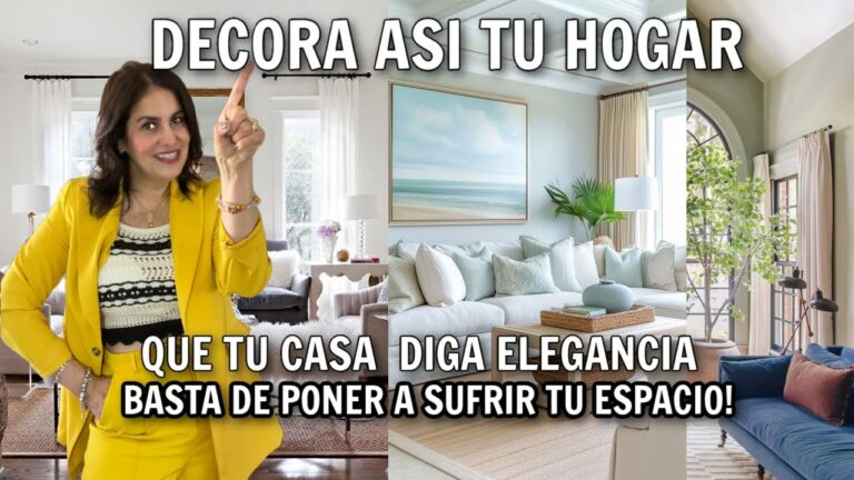Elegancia y calidez: claves para una decoración perfecta