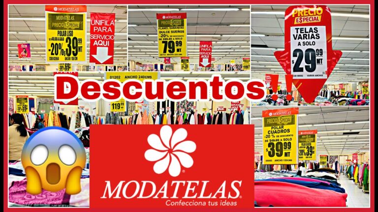 Ofertas imperdibles en telas: precios de descuento